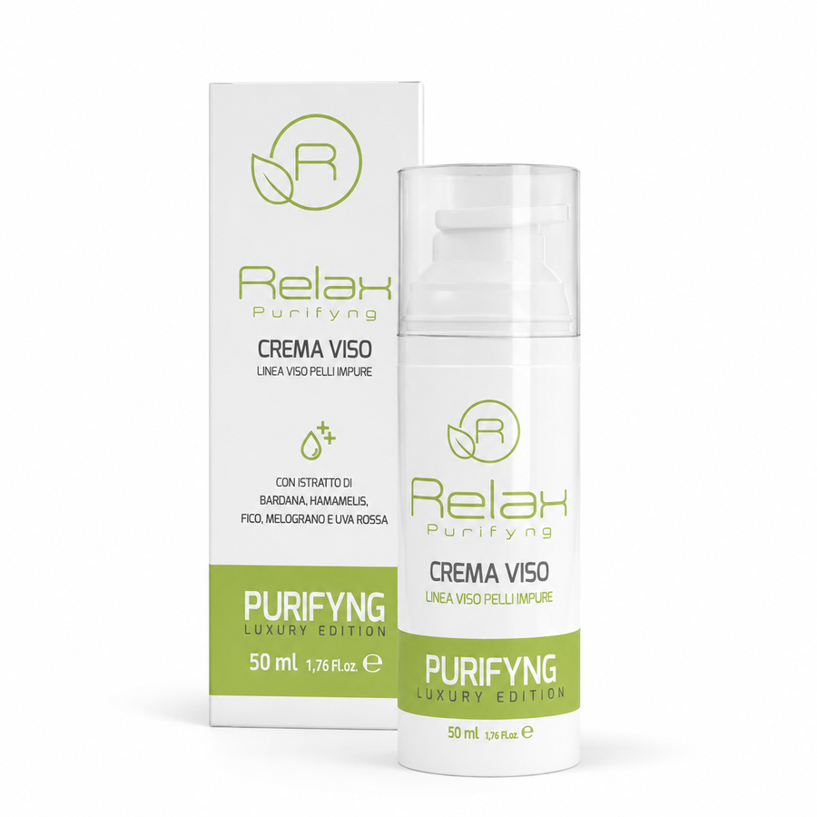 Relax Purifying Crema Viso Pelli Impure 50ml