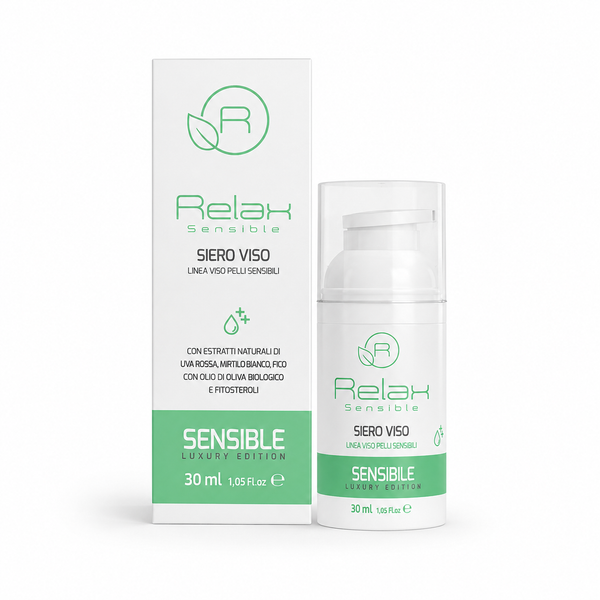 Relax Sensible Siero Viso Pelli Sensibili 30ml