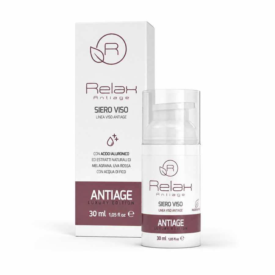 Relax Antiage Siero Viso Anti Età 30ml