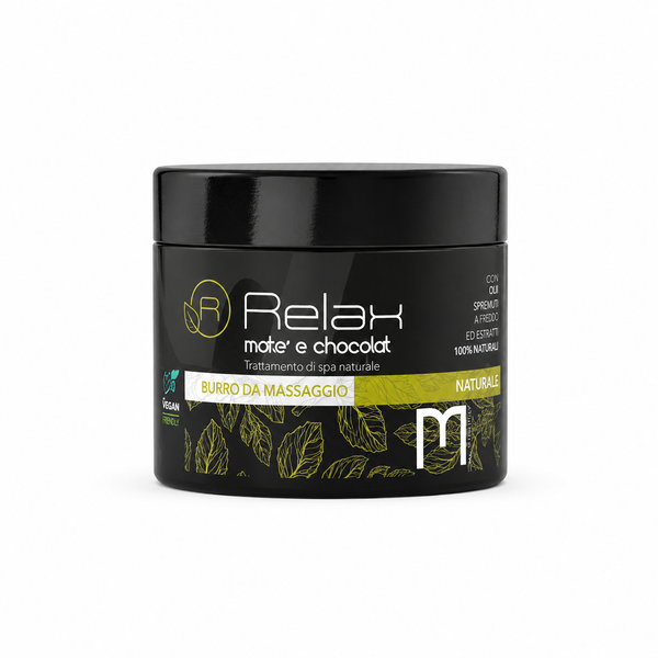 Relax Matè e Chocolat Mateane Burro da Massaggio Trattamento d'Urto Anticellulite 500ml