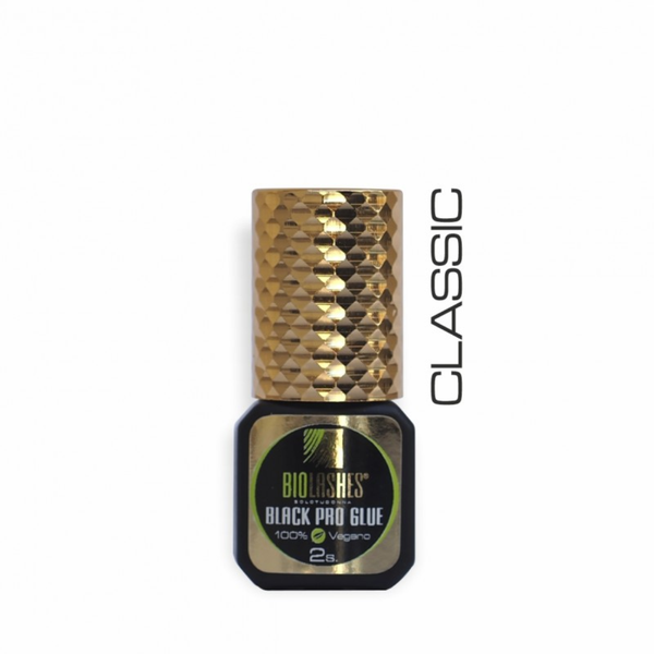 Bio Lashes Black Pro Glue  - 2s - Colla ad Asciugatura Ultra Rapida 2 - 3 Secondi, Specifica per Extension Ciglia